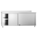 Armario de acero inox. con puertas correderas (REF. ARM003)