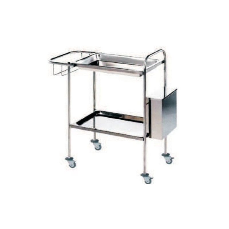 Carro de curas de acero inoxidable (REF. CAR001 + REF. CAR002)