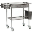 Carro de acero inoxidable con ruedas (REF. CAR003)