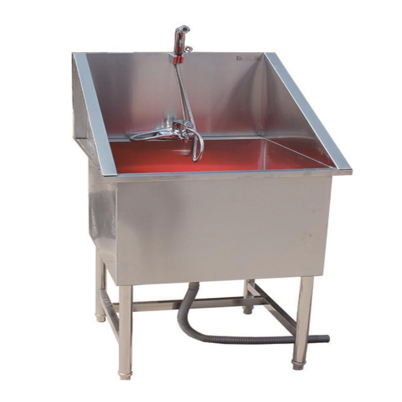 Fregadero de acero inoxidable para mascotas (REF. FREG001)