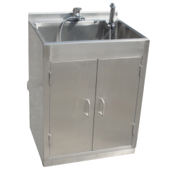 Fregadero de acero inoxidable para lavado de mascotas (REF. FREG005)